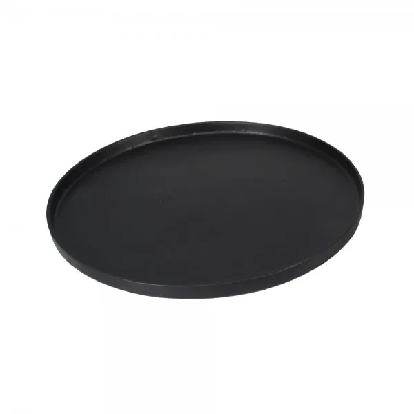 Unique Design Enamel Sticker Printed Round Serving Tray in Aluminum for Hotel Used Reasonable Price Breakfast Serving Tray