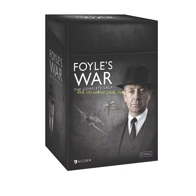 Фойл война сезон 1-8 Полная Сага 29 дисков DVD-наборы фильмы телешоу поставка с фабрики оптовые продажи