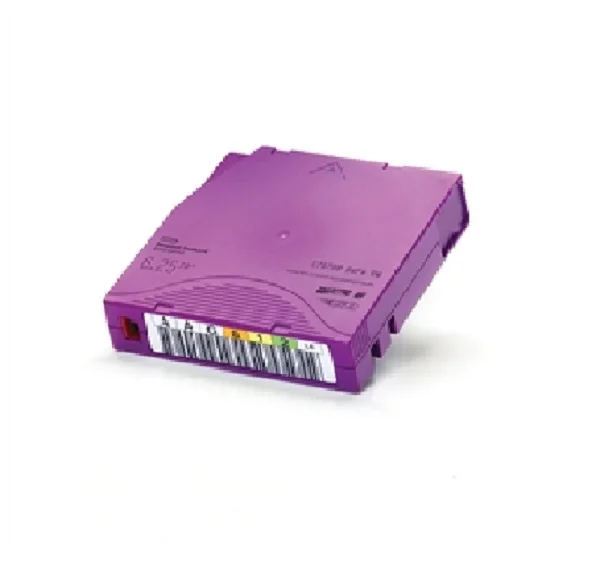 HPE LTO Ultrium 6 Data Cartridge Tape with Custom Barcode Label C7976A BC (10000009900816)