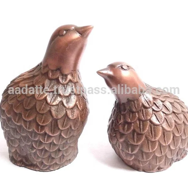 Animal sculpture copper figurine metal art craft wholesale price with logo engraving home decoration metal art craft