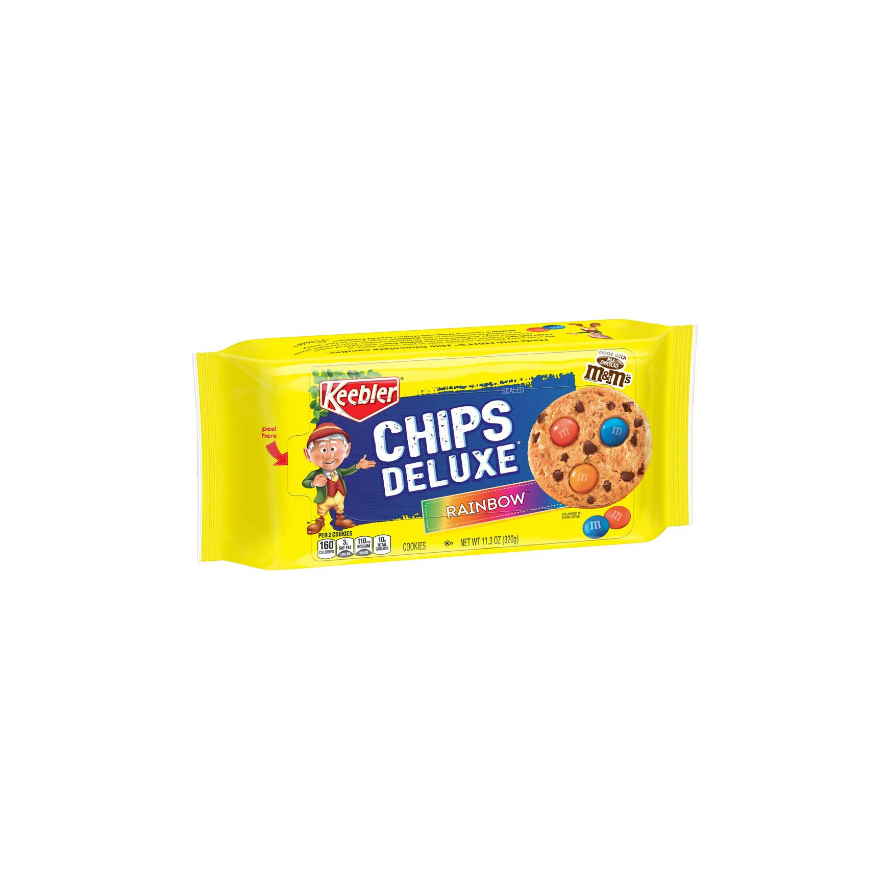 Keebler Premium Products Crispy Chocolate and Cheese Flavored Rolls Sweet Glucose Box Packaging for Bulk Trade and Export