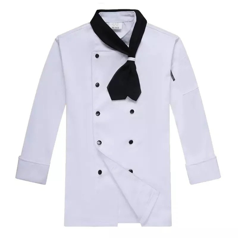 Restaurant White Short Sleeve Chef Jacket Clothes Bar kitchen Uniform Cool Vent Chef Shirt With