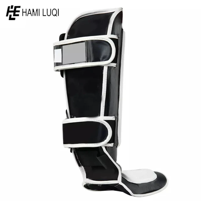 Hot Sale Factory custom shin guard shin pad training shin guard straps for Muay Thai boxing training