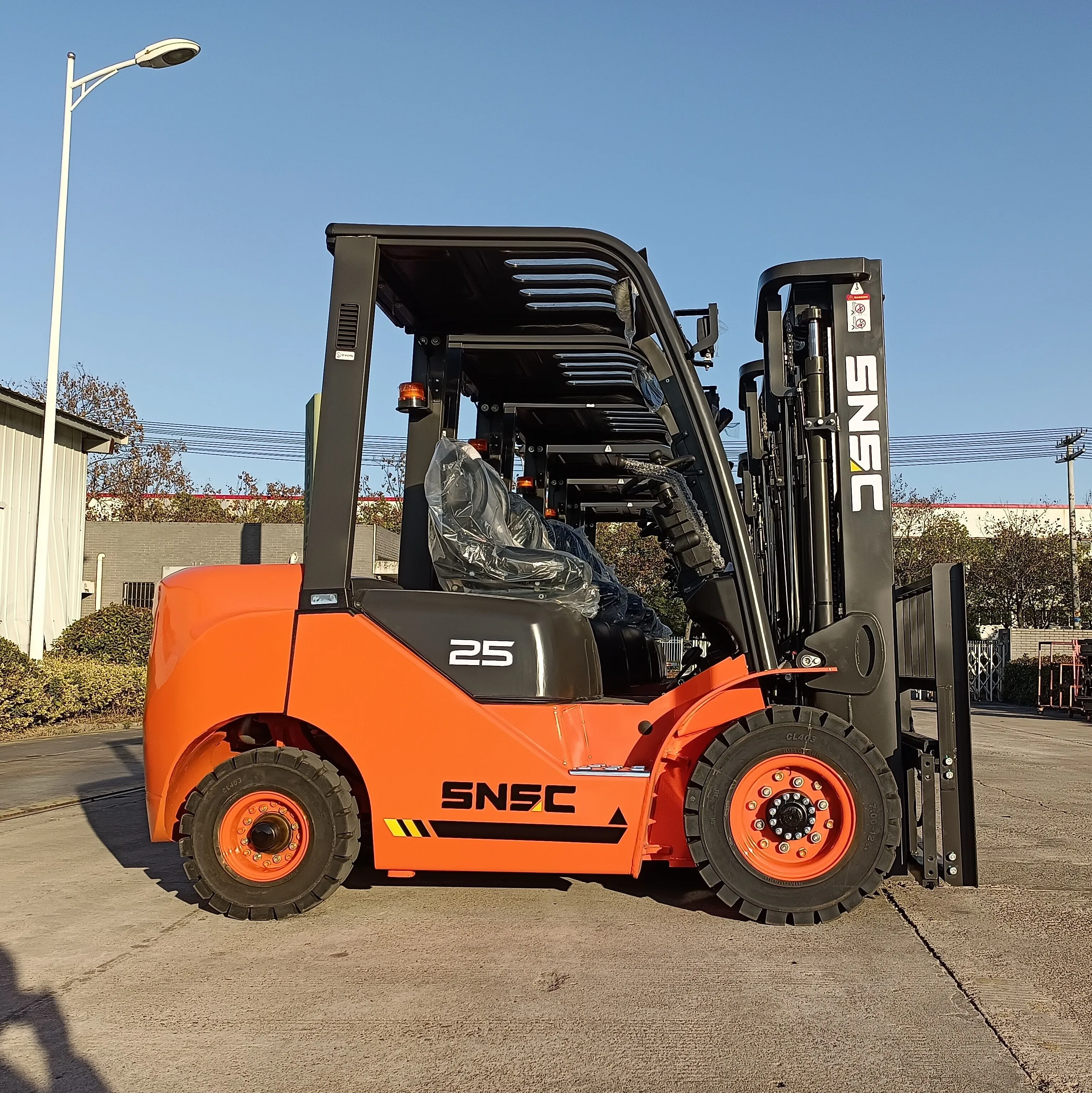 Carretilla elevadora 2 тонны 2,5 тонн дизельный вилочный погрузчик с контейнерной мачтой