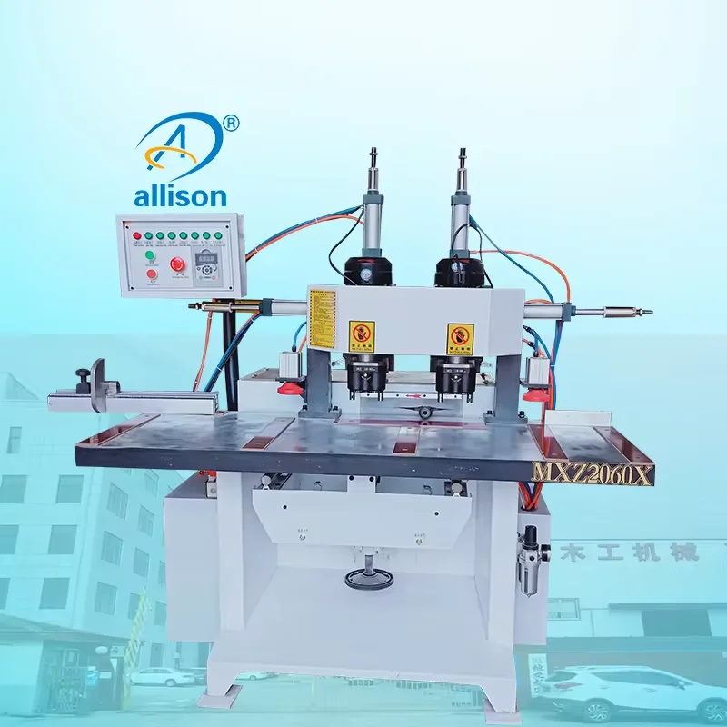 Door lock opening wood door hole drilling machine full automatic CNC wood door locking machine for solid Wood and furniture