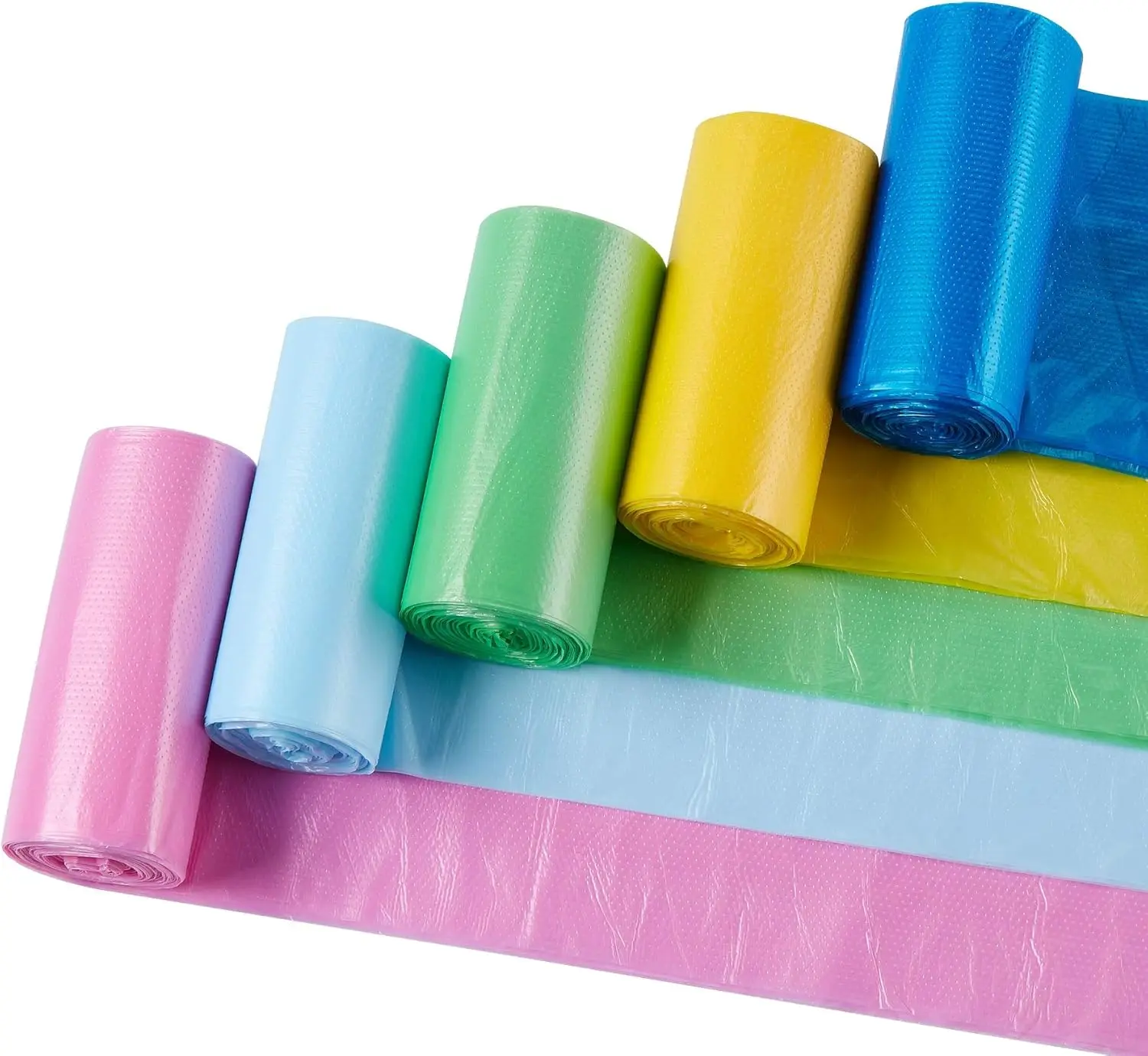 Индивидуальный дизайн кухонные мешки для мусора рулон LDPE/HDPE полиэтиленовые цветные на рулоне индивидуальные печатные пластиковые пакеты