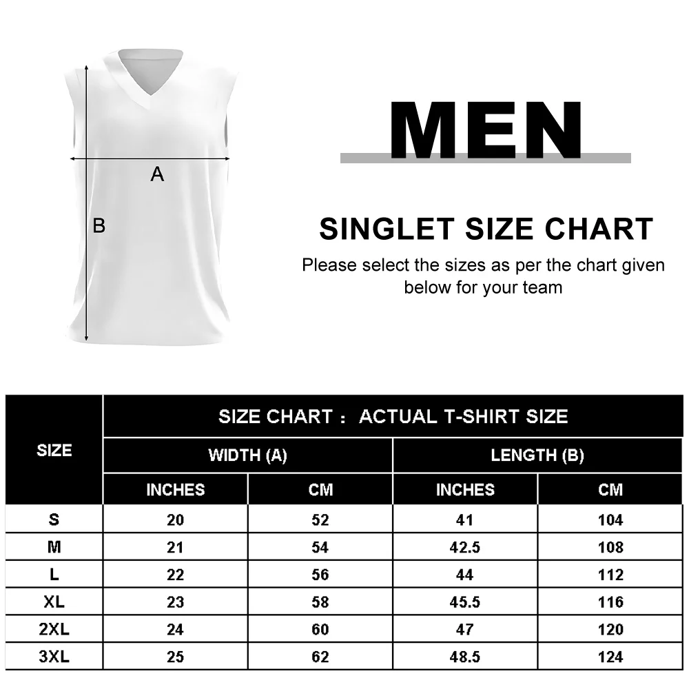 Custom Sublimation Printing Ireland Club Team Wear Uniform Tops Nrl League Rugby Sport Football Sleeveless Vests Mens Singlets