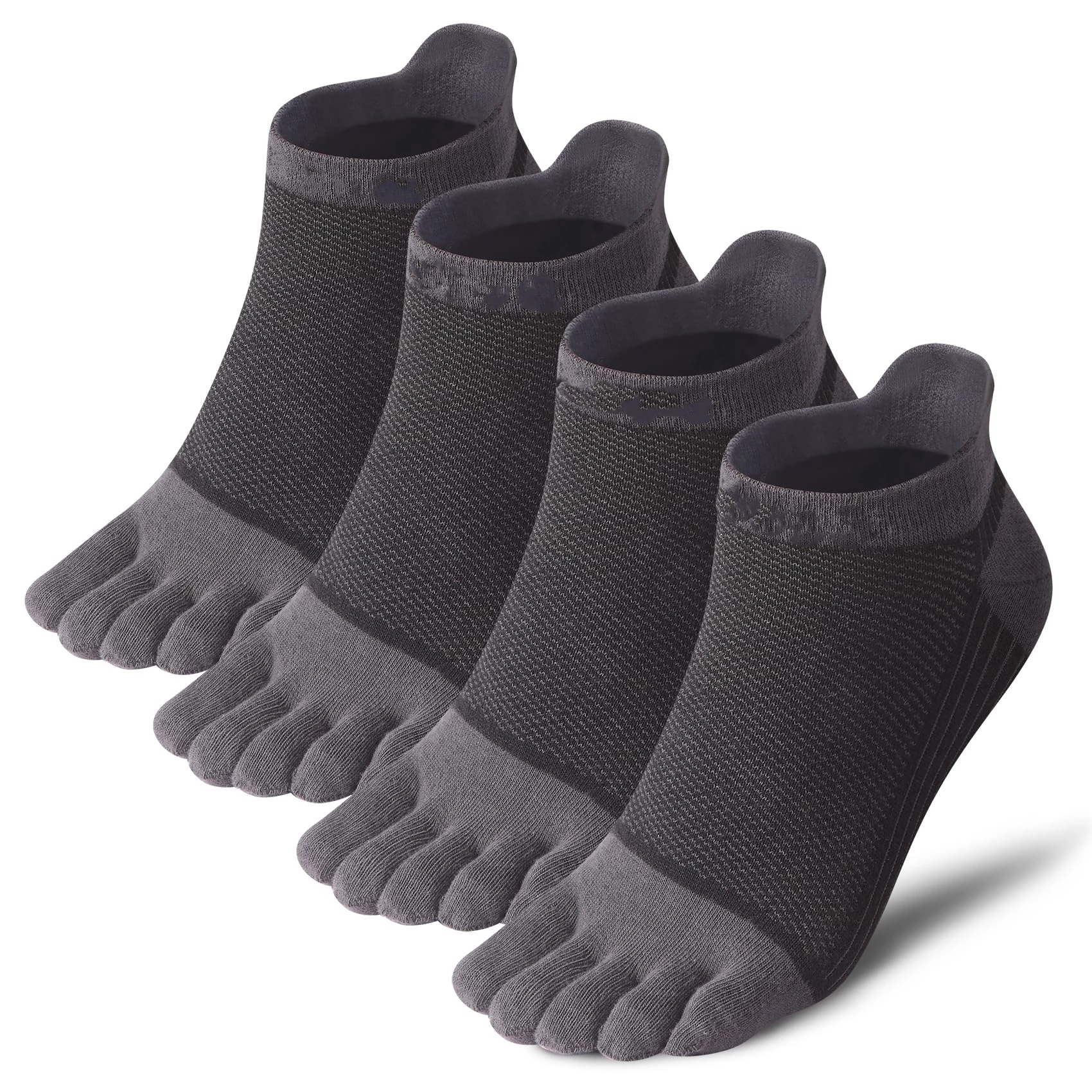 Custom Logo Sports Practical Fitness Sports Elite Socks No Show Cotton Running 5 Toe Five Finger Socks