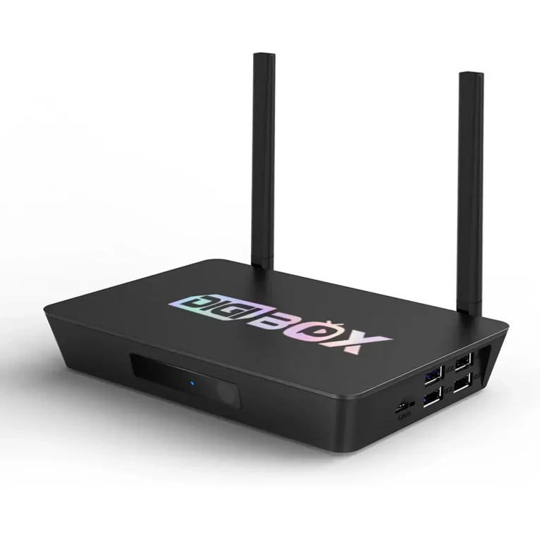 DIGIBOX D3 Plus 4 ГБ + 64 поддерживает WiFi 6 Smart TV Box 6k Ultra HD Голосовое управление