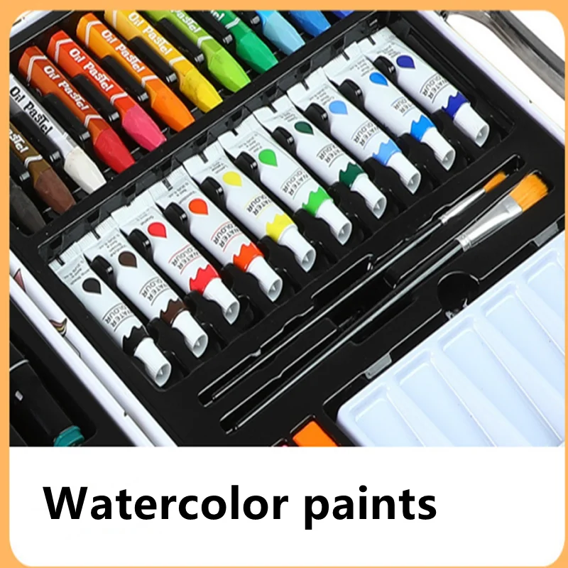 2024 New Arrival 53/66 Pieces Paper Art Drawing Tools Sets Colored Pencils For Drawing Kit Art Sets