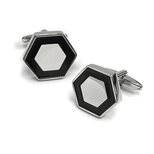 Оптовая продажа латунные никелевые запонки с эмалью на заказ для мужских рубашек от топ-производителя по низкой цене