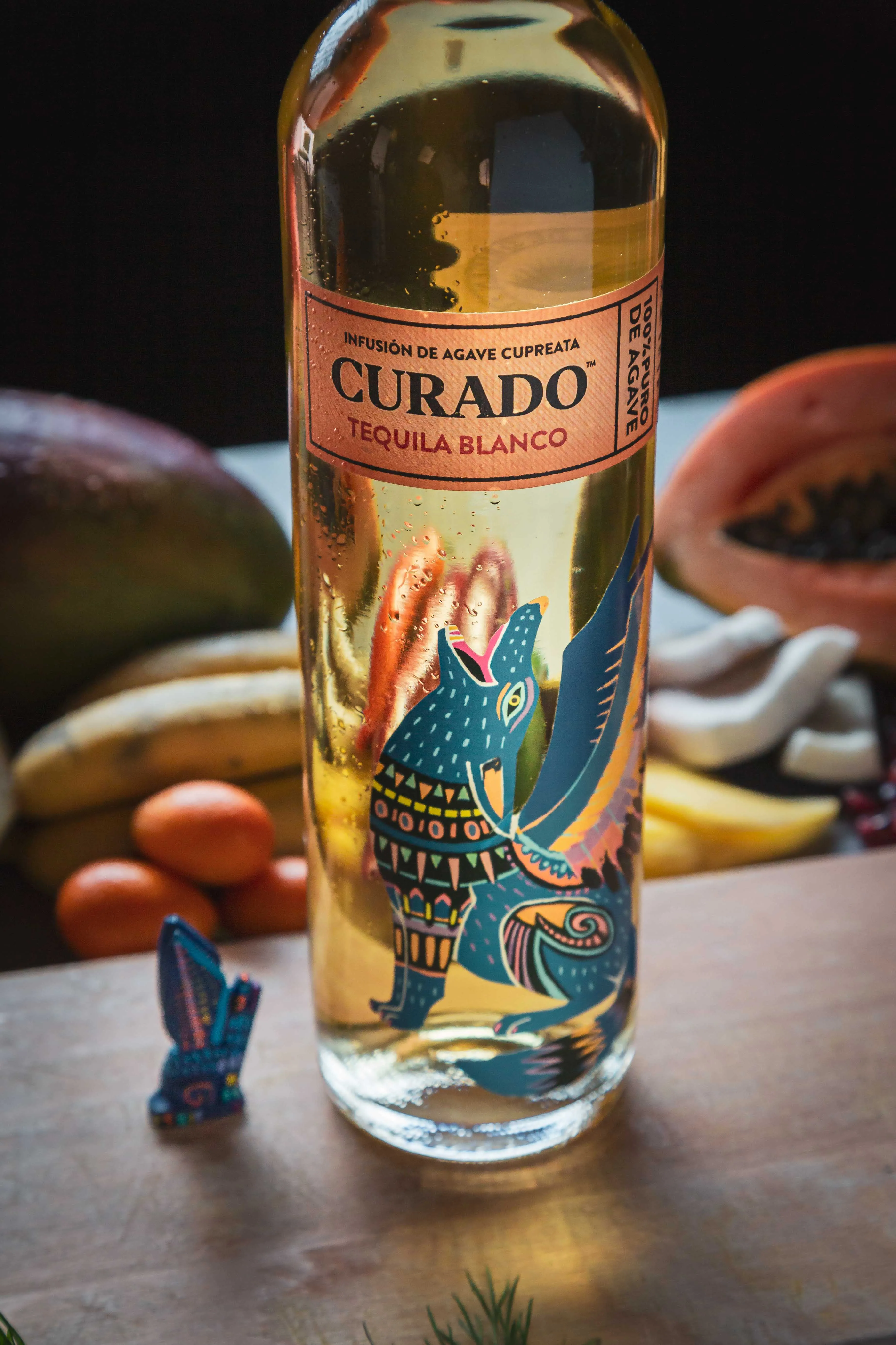 40% г., алкогольные напитки teквила CURADO CUPREATA, специальные напитки для коктейлей, ароматизаторы AGAVE из Мексики, сделано в Мексике