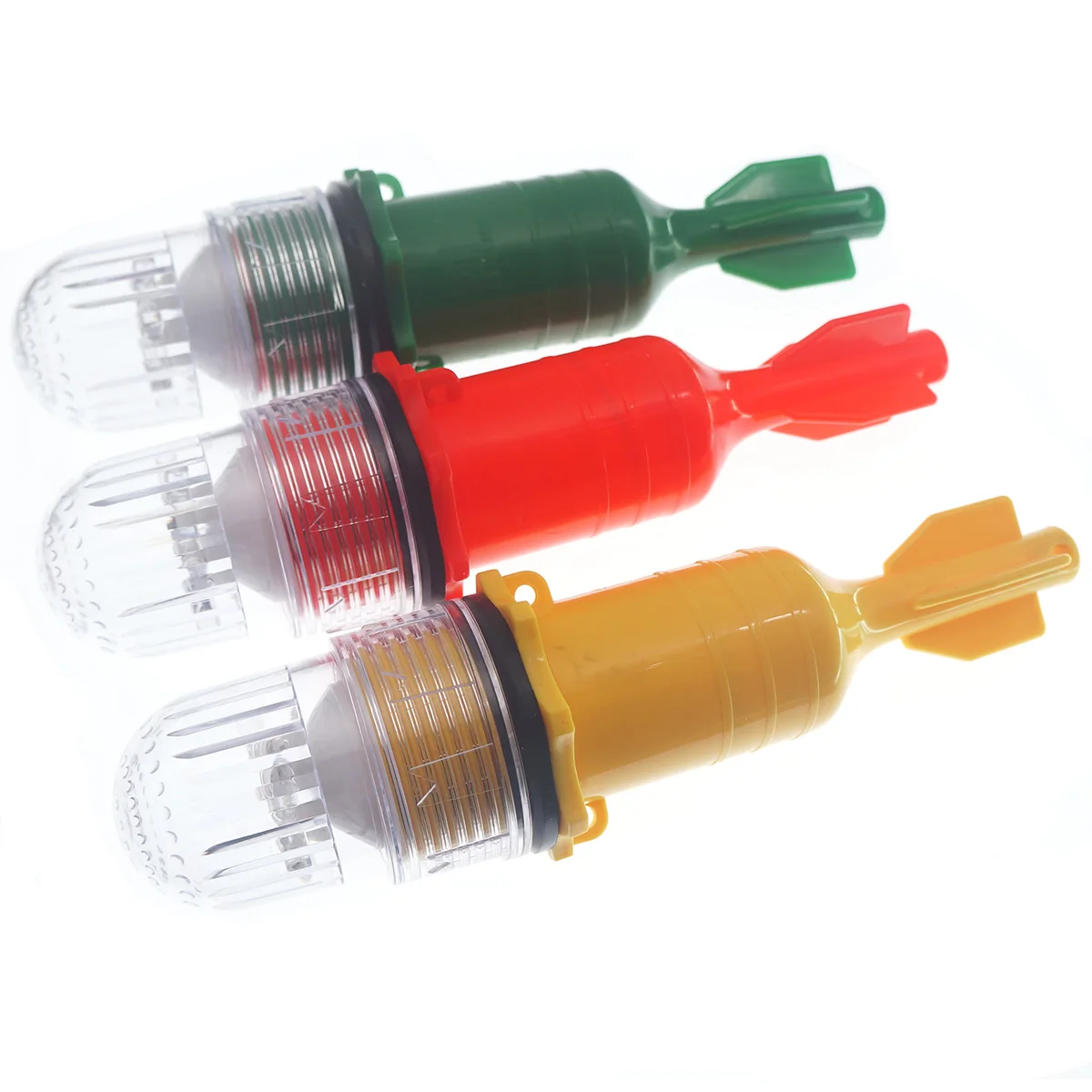 Fishing Lures Light Attract Fish Under Water Fishing Light Underwater Lights 20cm High Power 3V LED Plastic IP67 OEM RED 80 750