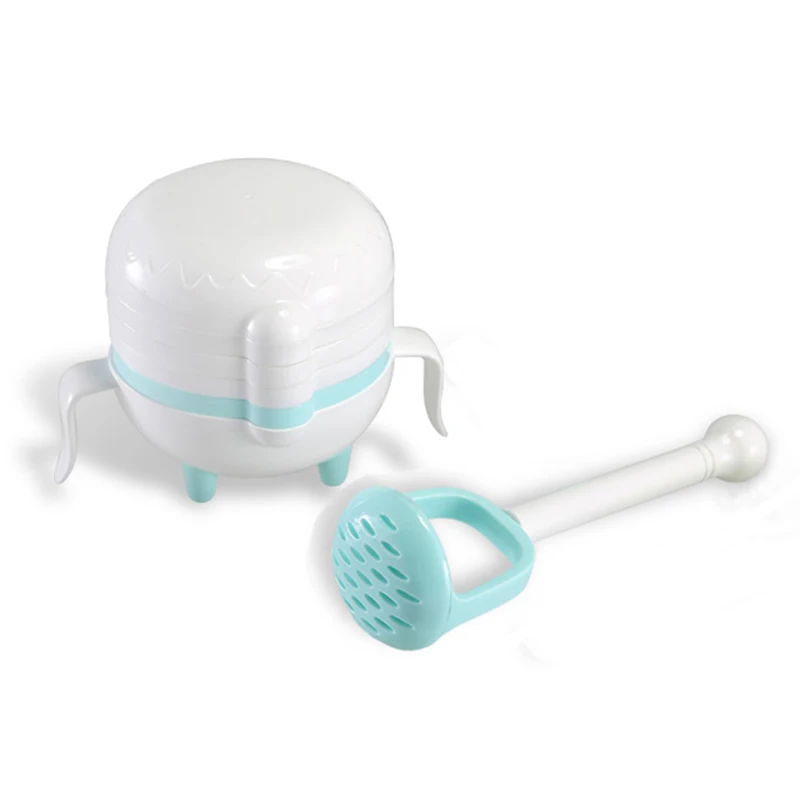 Baby Food Masher Grinding Bowl BPA Free Manual Food Maker With Juicer