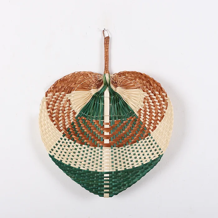 Hanging Bamboo Wall Fan Best Selling Eco-Friendly Item Home Restaurant Decor made in Vietnam