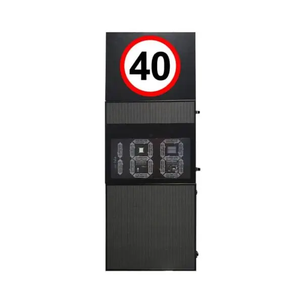 High Quality LED Solar Speed radar Sign Traffic Detector Doppler Sensors Led Limited Signs