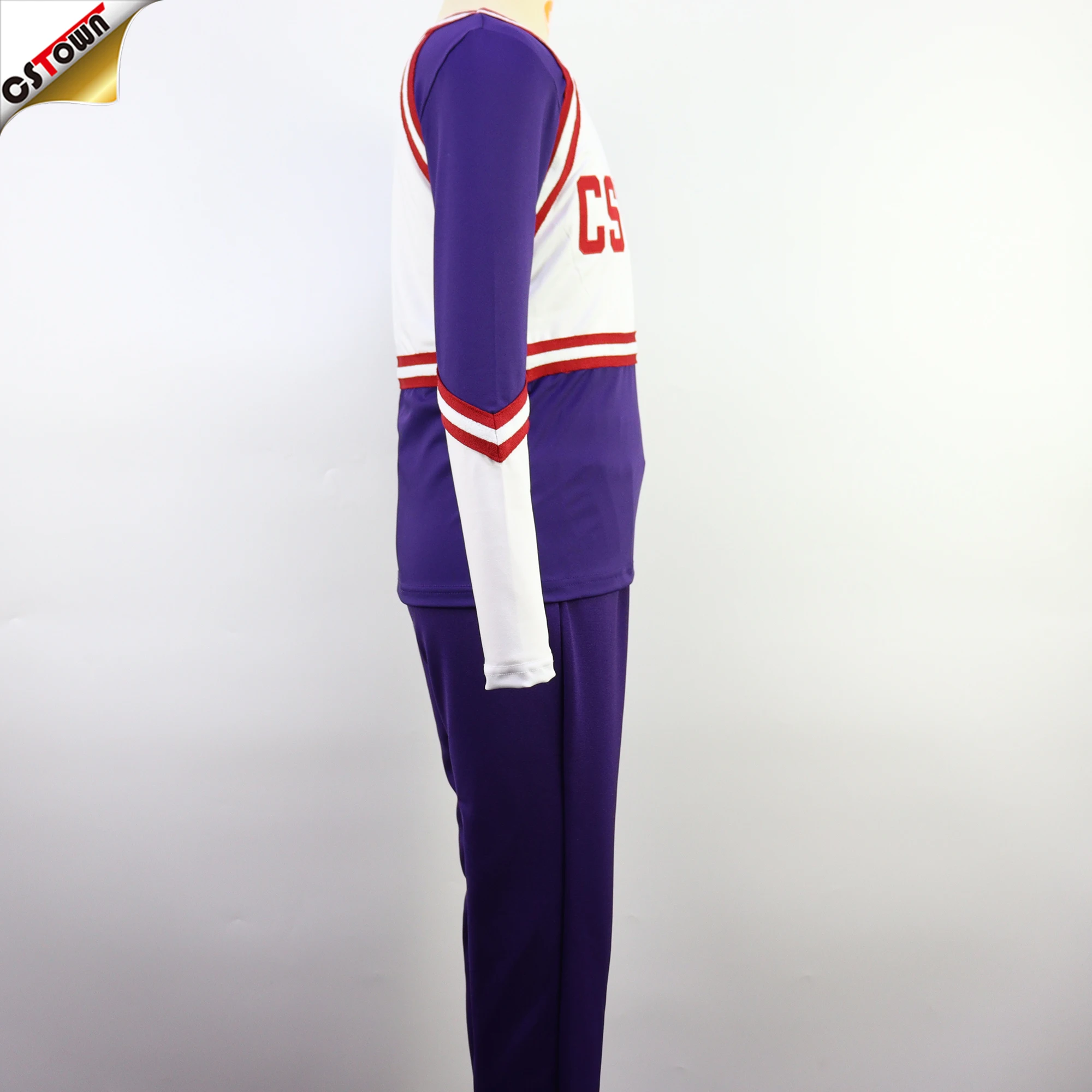 Low Minimum Order Quantity Cheerleader Costume For men Sideline Cheerleading Uniform