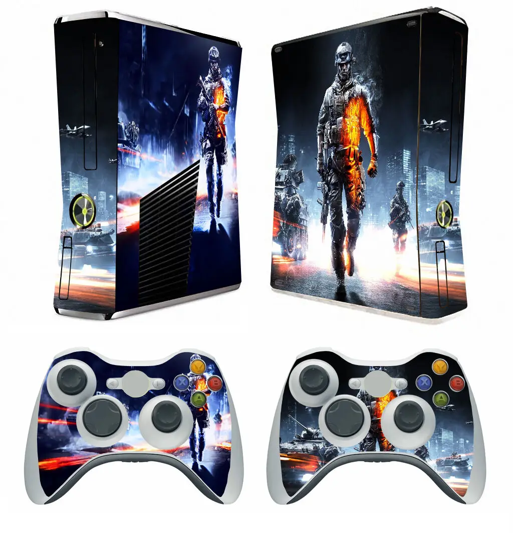 Виниловая наклейка OEM для xbox 360 slim console controller decal skin
