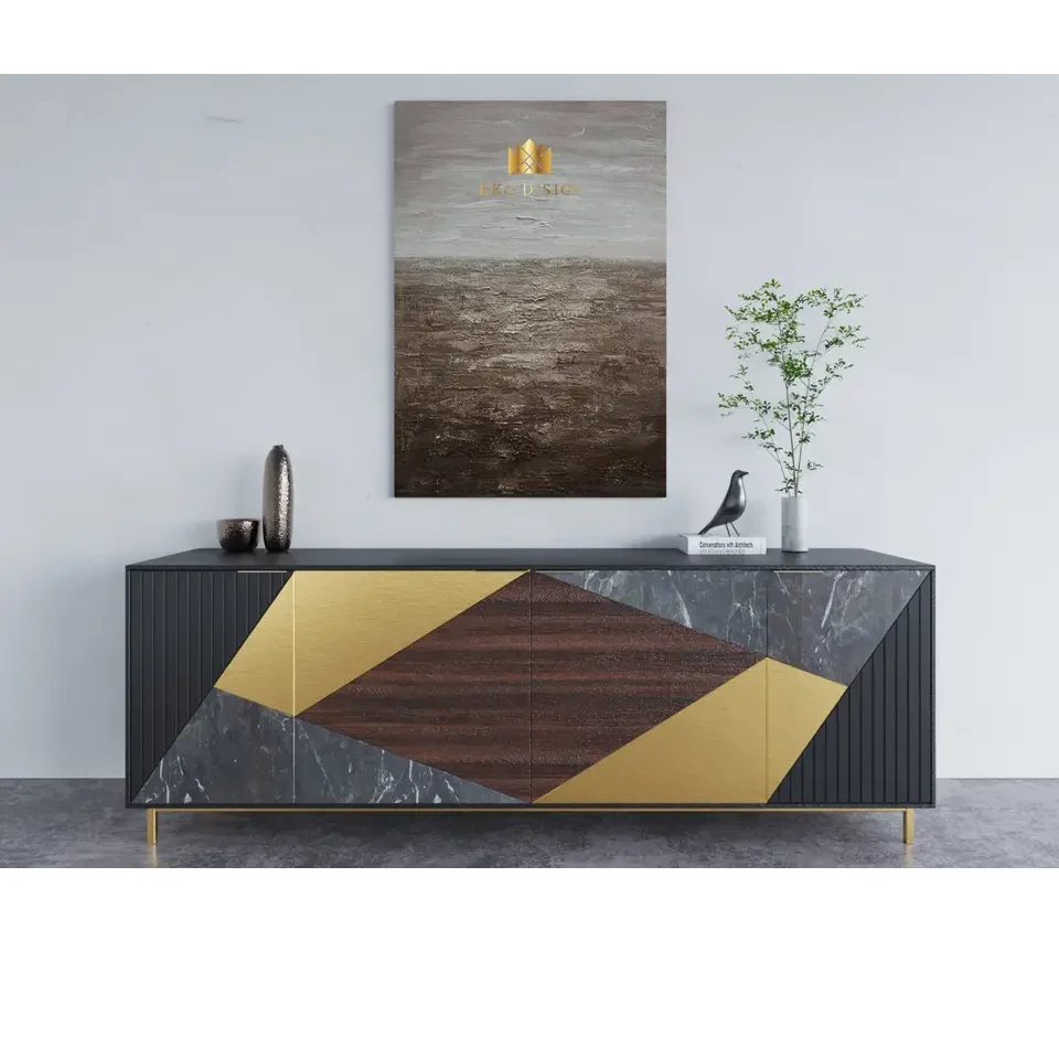 TV Cabinet Living Room Home  Modern Viet Nam Colorful Storage Furniture Factory Competitive Price Cabinet