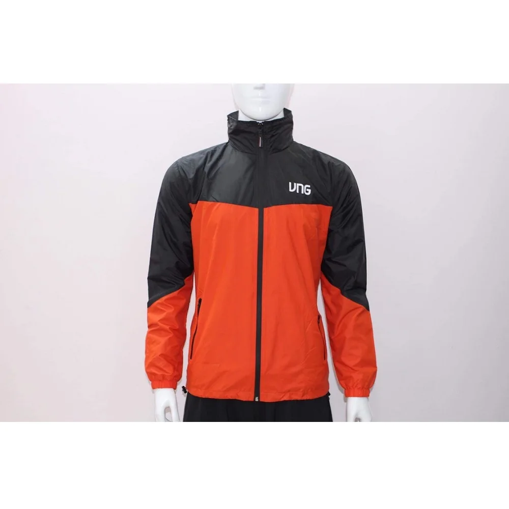 High Quality Custom Windbreaker zipper Jacket Waterproof Plus Size Outdoor Summer Jackets Men From Vietnam