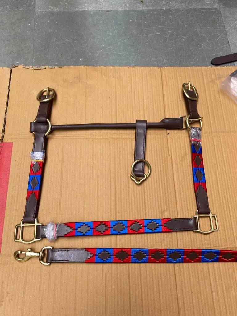 Premium Quality Vegetable Drum Dyed Leather Argentinian Hand Stitched Polo Belt With Solid Brass Buckle men accessories belt