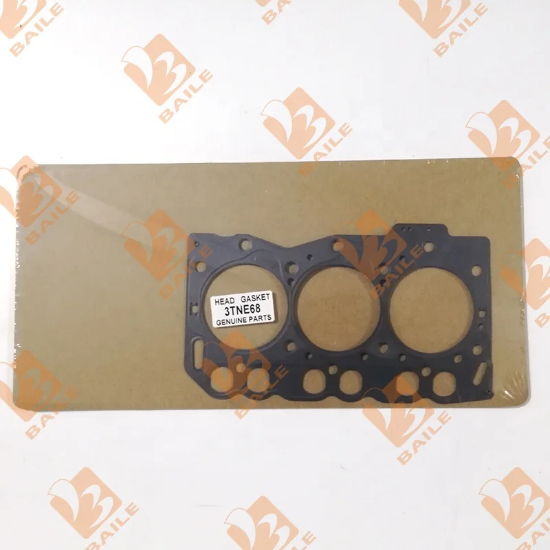 3TNA72 3TNA72L Top Cylinder Head Gasket YM719620-01343 For Yanmar Engine Repair