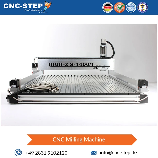 Leading Manufacturer of Excellent Performance Light & Medium Duty Machining Capacity High-Z S-1400/T CNC Milling Machine
