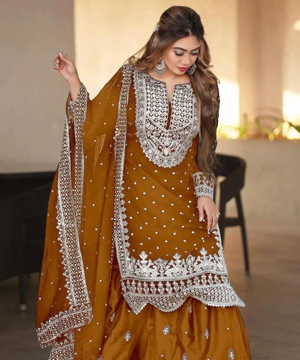 Набор из льна Salwar Dupatta по доступной цене: Потрясающие Льняные наборы salwar dupatta доступным ценам идеальный Повседневный