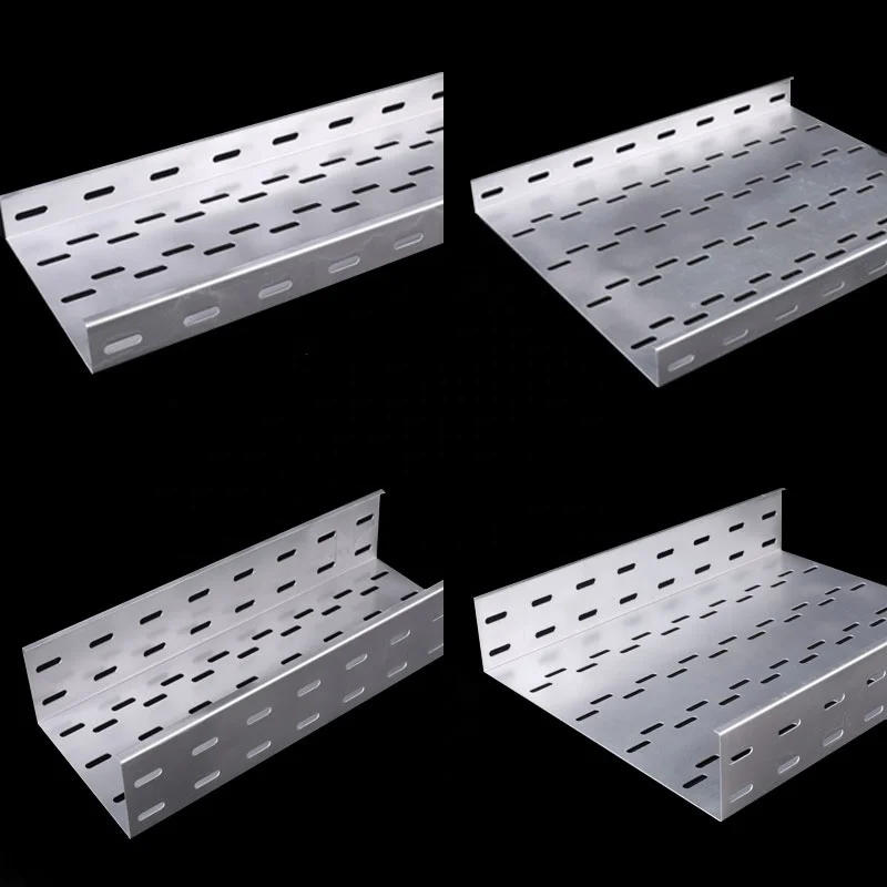 Electrical Steel Pre Galvanized Heavy Duty Perforated Cable Tray Factory