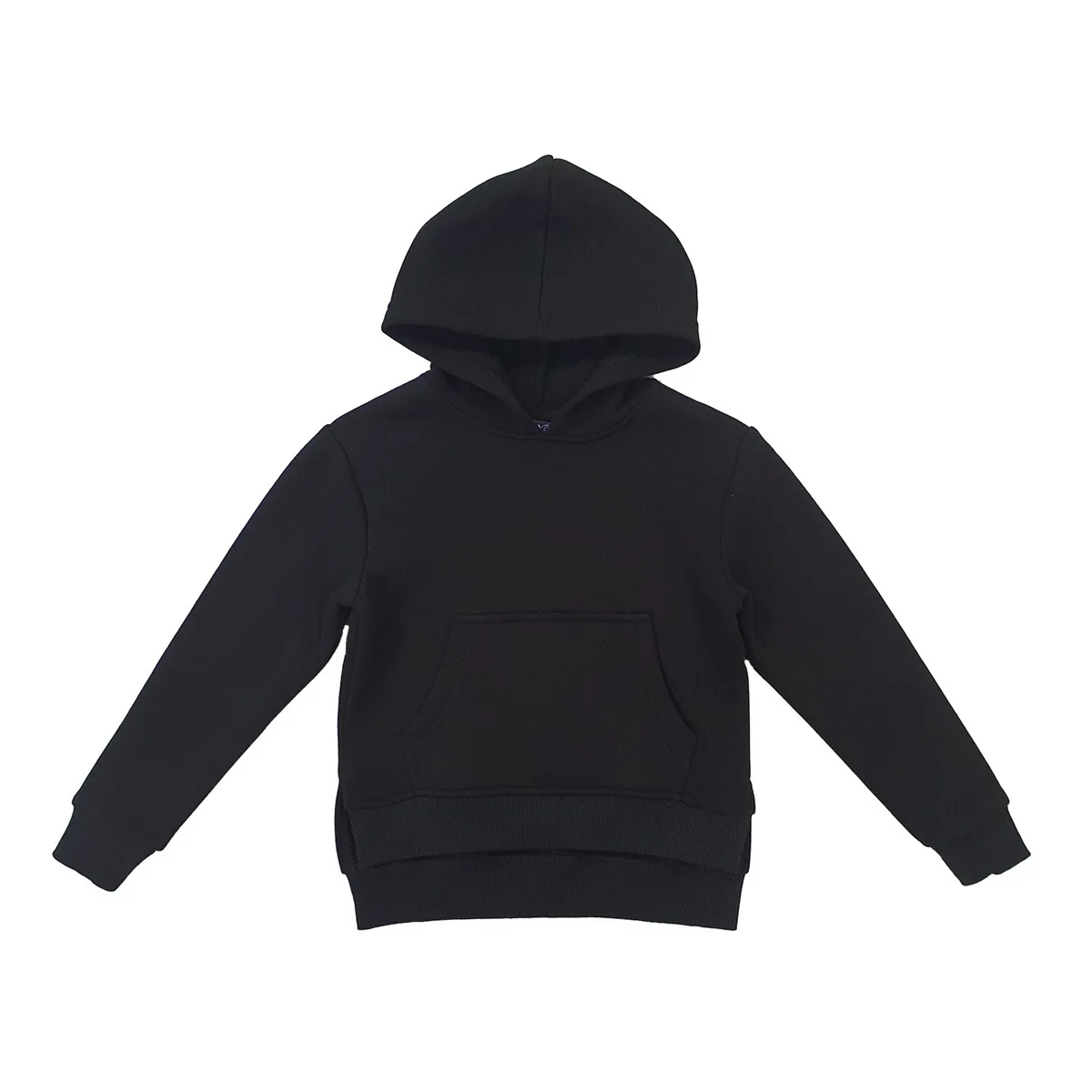 Stylish S-shirt Sweatshirt for boys and girls 8-14 years Hoody for kids wholesale prices 100% cotton Black