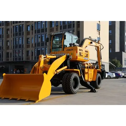 Best Selling Used 420F Wheel Loader Backhoe 1 Ton Rated Load Good Condition with Motor Pump Gear Bucket Accessories