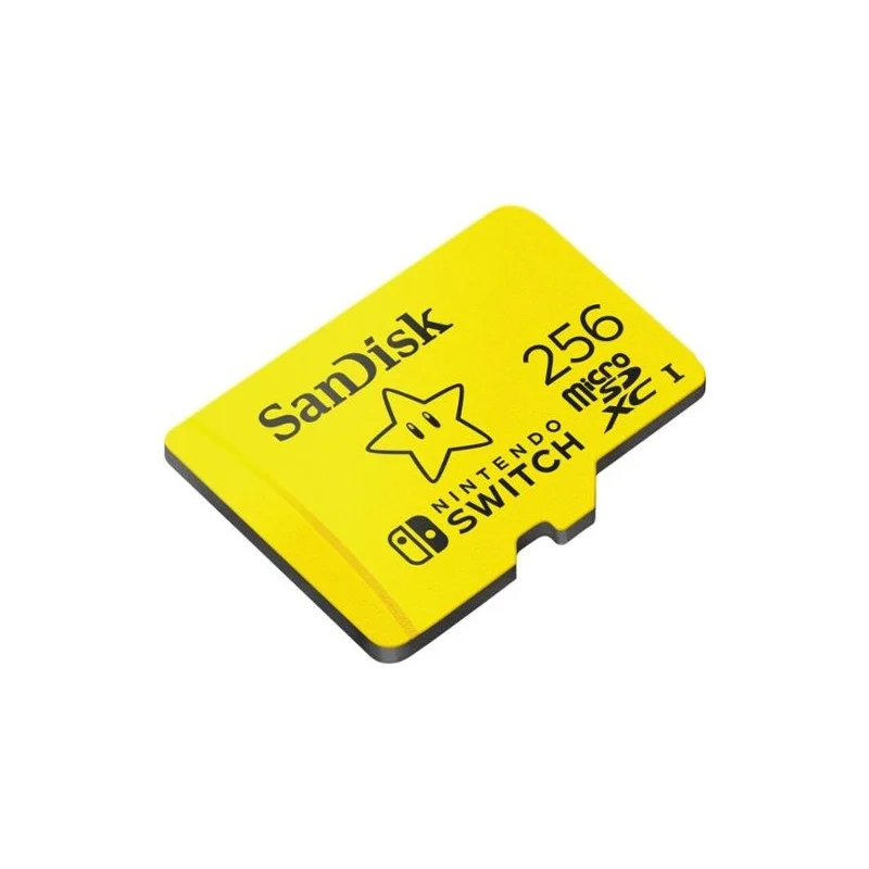 SANDISK SDSQXAO-256G-GN3ZN  NINTENDO COBRANDED MICROSDXC 256GB  U3  C10  UHS-1  100MB/S R  90MB/S