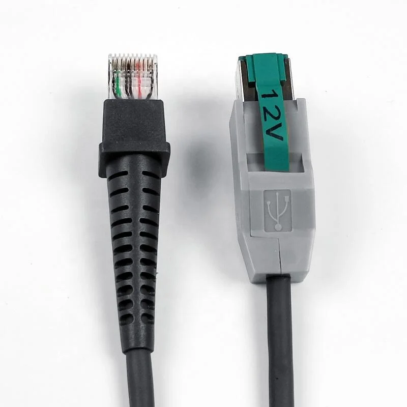 SOTESIN Power USB 12V customize Barcode reader POS Cable For Datalogic GD4130 QW2120 QM2130 QW2100