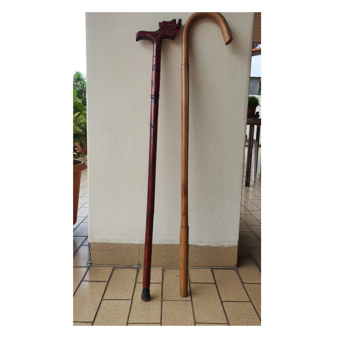 Natural wood walking stick Snake Head Handle Walking Stick Hiking Camping Designer Collectible Walking India handicraft