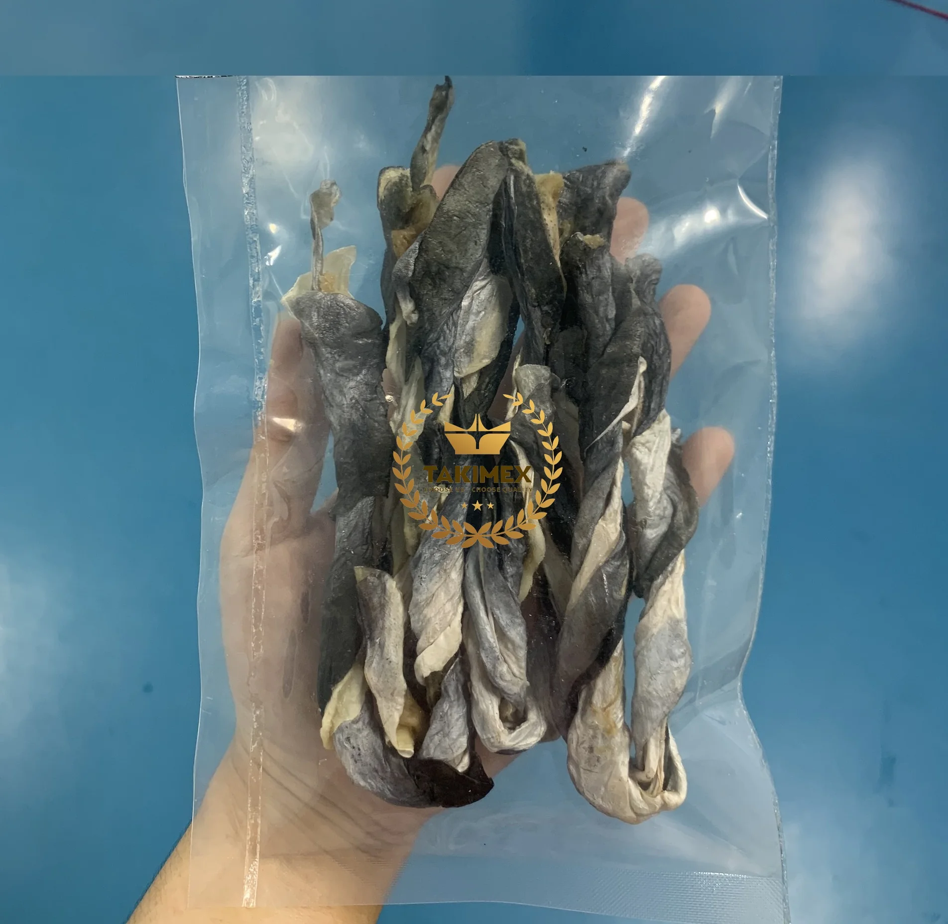 Dehydrated Fish Skin Chews Made From Salmon Basa High Quality and Cheap Price Wholesale Vietnam