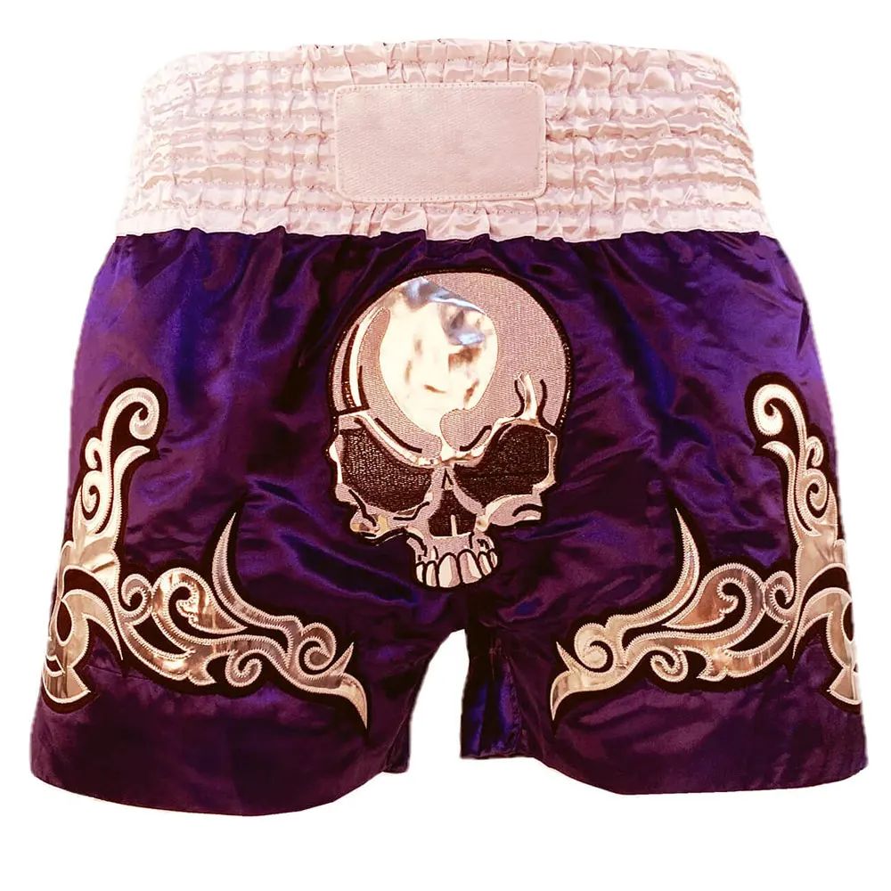 Latest Martial Arts Wear Quick Dry Boxing Training Muay Thai Shorts For Sale / Customized Logo Muay Thai Shorts