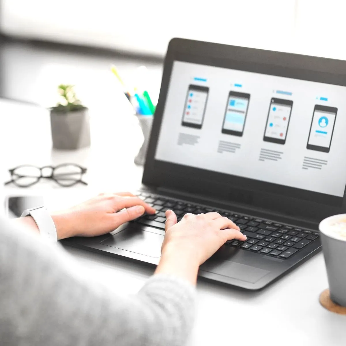 Web designing service solution that help businesses address evolving business and technology challenges with intelligent design