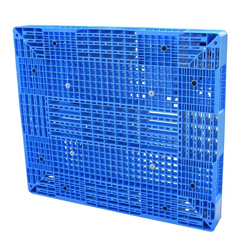durable large hdpe heavy duty returnable stackable double face plastic pallets for sale