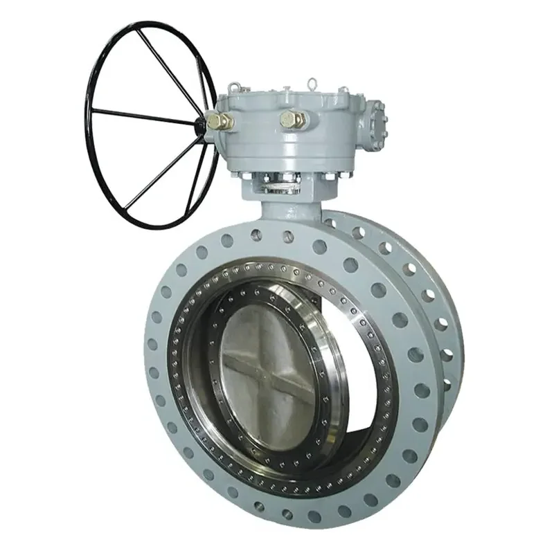 Stainless steel Triple Eccentric Flanged Multi Function Control Marine Butterfly Valve