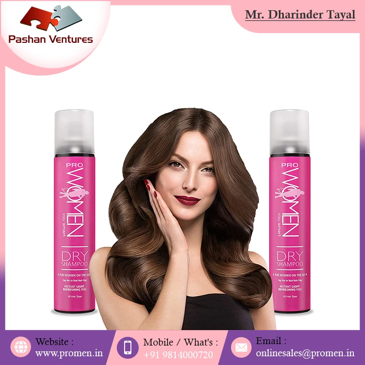 High Quality All Types of Hair Prowomen Dry Shampoo Spray At Factory Price