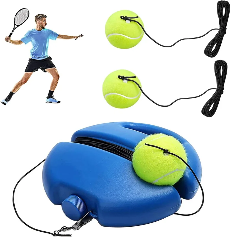 Innovative Outdoor Tennis Training Equipment Set for Kids 2 Rebound Balls with Storage Bag Sale On!