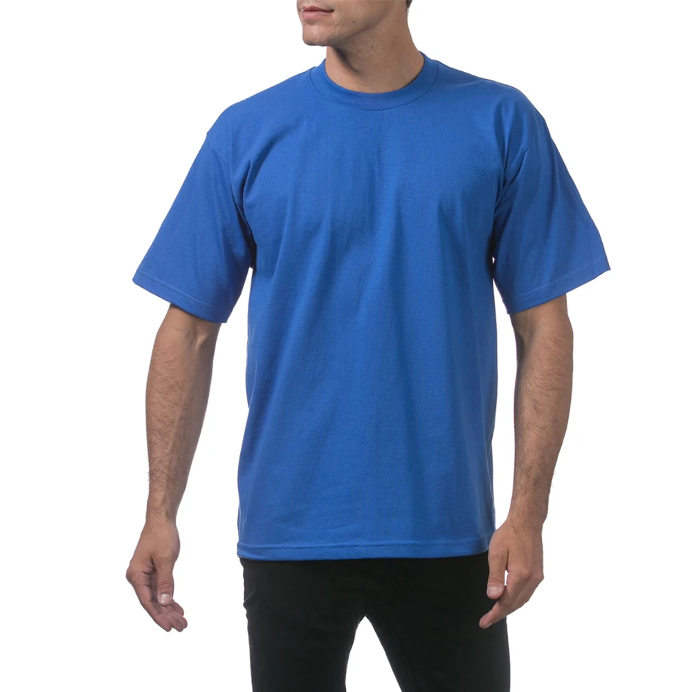 Oversize Loose Fit 50% Polyester, 50% Cotton Oversize T Shirts Basic Combed Cotton T shirt Pro Club T Shirts