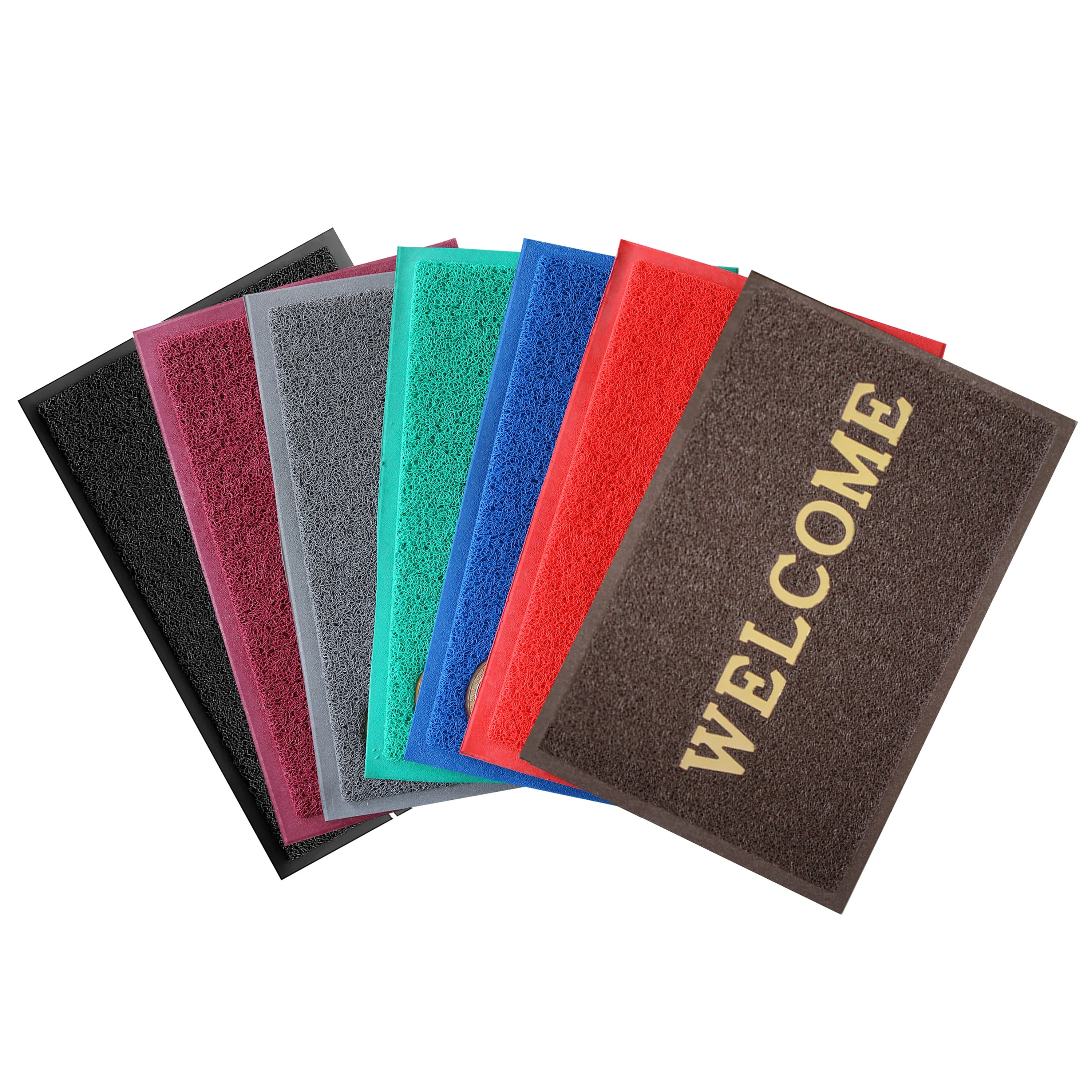 Wholesale Polyester Rubber Mat Supplier Door Mats