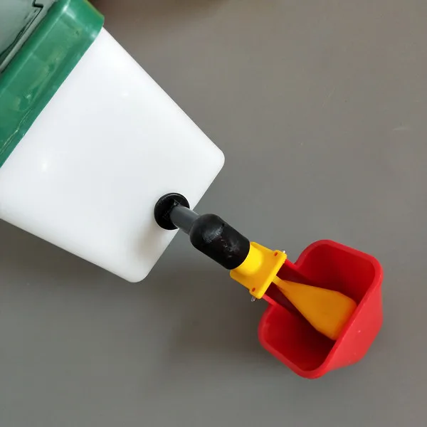 Nipple drinker for rabbits/injection machine feeder