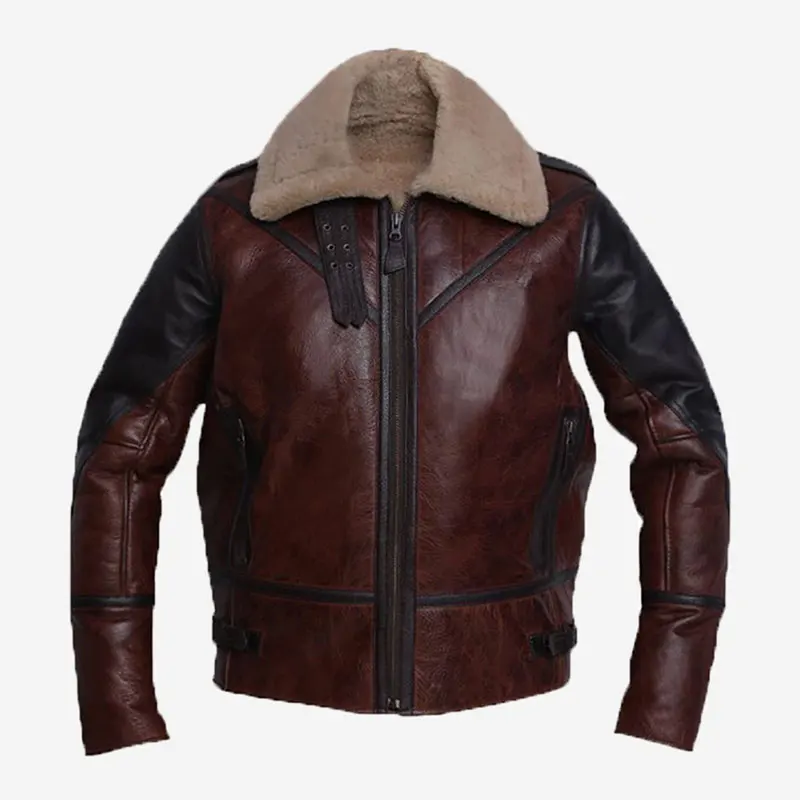Ww2 B3 Jacket  Distressed Leather Bomber Jacket Pilot Aviator Mens Bomber Leather Jacket