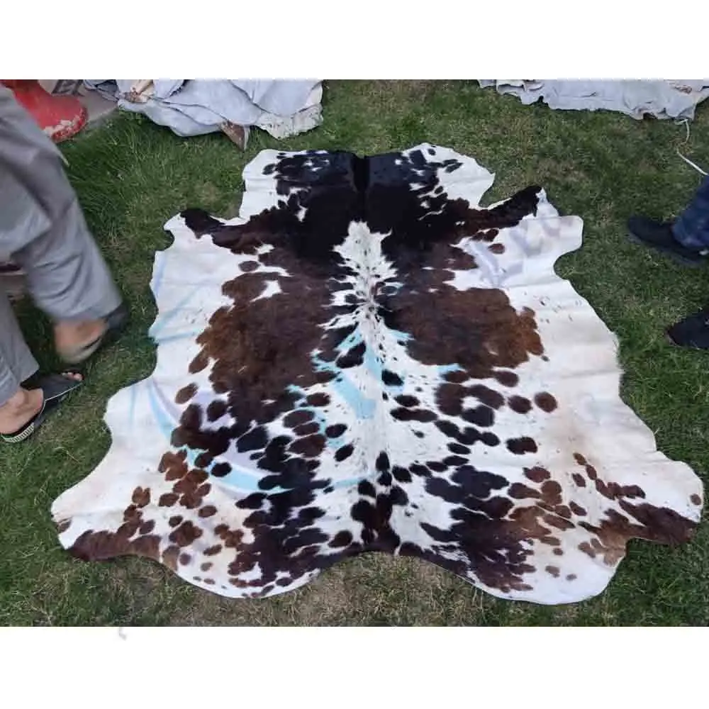 Cow leather carpet artificial animal carpet faux cowhide rug