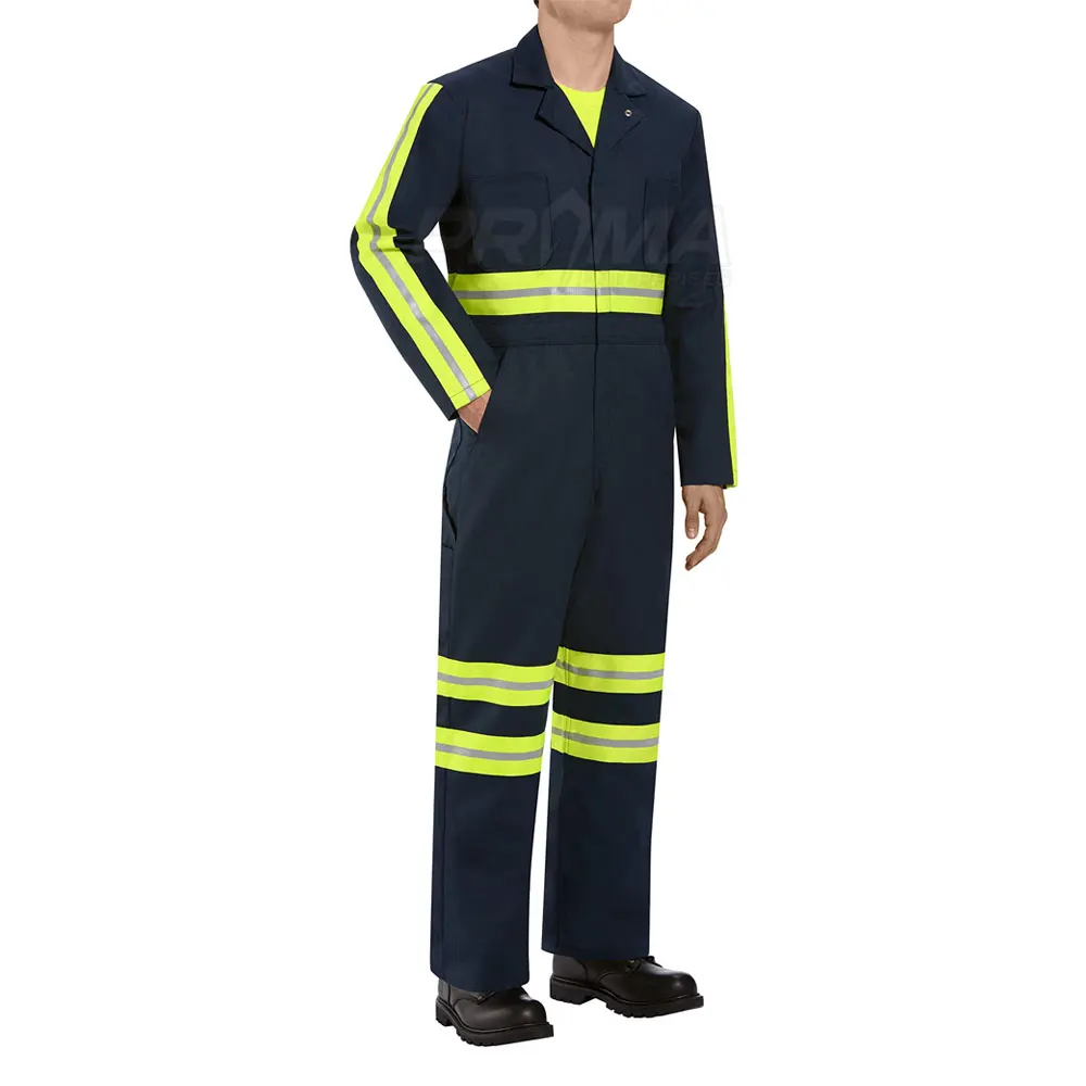 Custom-Made Lightweight Breathable Safety Coverall Quality Disposable Protective Coverall with Reflective Features Online Sale