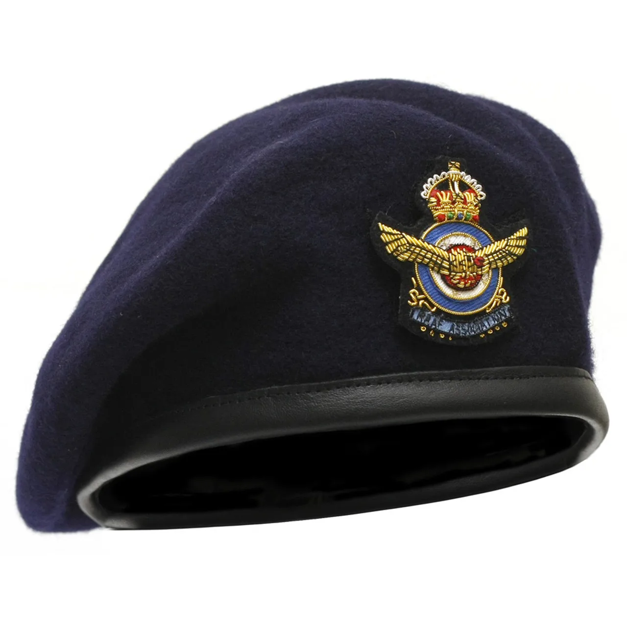 Authentic RAAF Officer Hat in Navy Blue with Classic Emblem