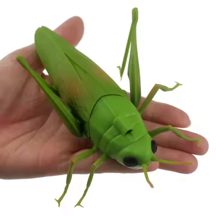 Remote Control Grasshopper Toys Infrared Radio Control Animal Toys RC Insect Toys For Kids