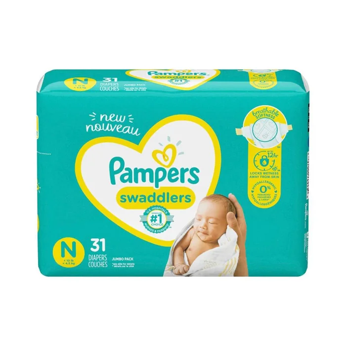 Pampers Baby чувствительный без духов 7X поп-топ пакеты 392 Ct
